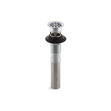 Kohler - Bathroom sink grid drain with overflow - Polished Chrome