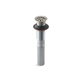 Kohler - Bathroom sink grid drain without overflow - Vibrant Brushed Nickel