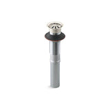 Kohler - Bathroom sink grid drain without overflow - Vibrant Polished Nickel