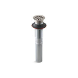 Kohler - Bathroom sink grid drain without overflow - Vibrant Stainless