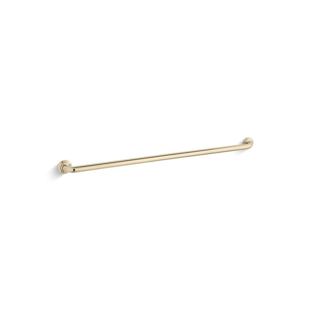 Kohler - Traditional 42'' ADA compliant grab bar - Vibrant French Gold