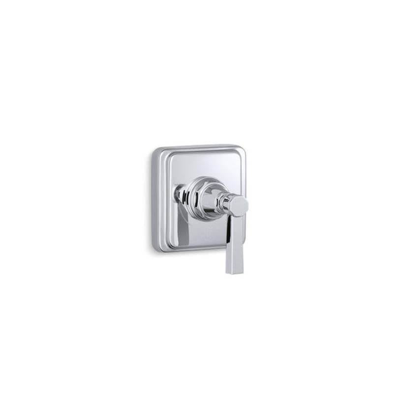 Kohler - Pinstripe Pure MasterShower volume control valve trim with lever handle - Polished Chrome