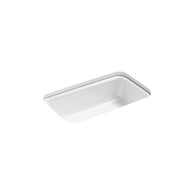 Kohler - BakersfieldE 31'' undermount single-bowl kitchen sink - White