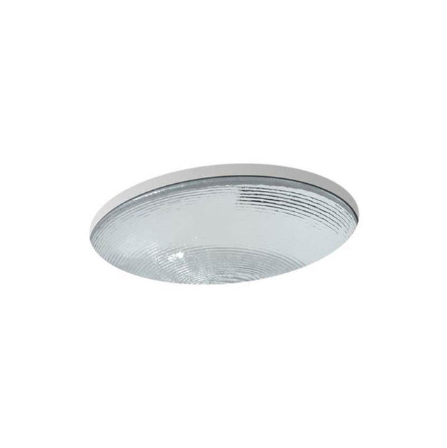 Kohler - Whist 19'' oval undermount bathroom sink, no overflow - Ice