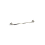 Kohler - Pinstripe 24'' towel bar - Vibrant Polished Nickel