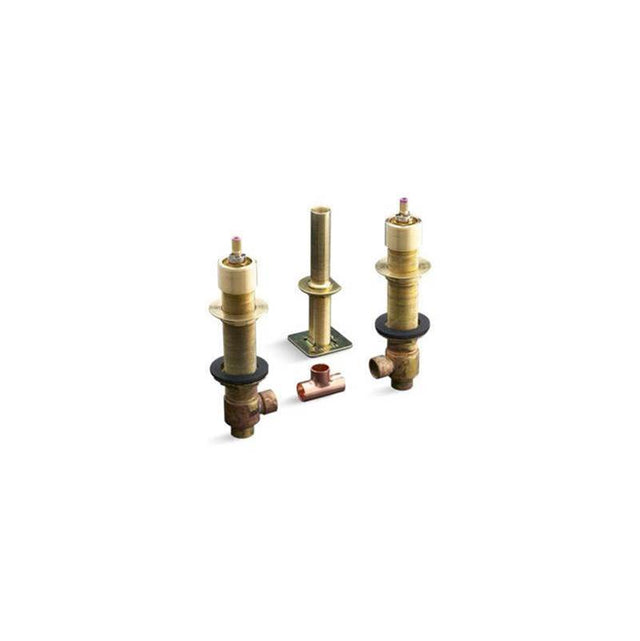 Kohler - 1/2'' ceramic high-flow valve with rigid connections