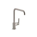 Kohler - Purist Single-handle kitchen sink faucet - Vibrant Stainless