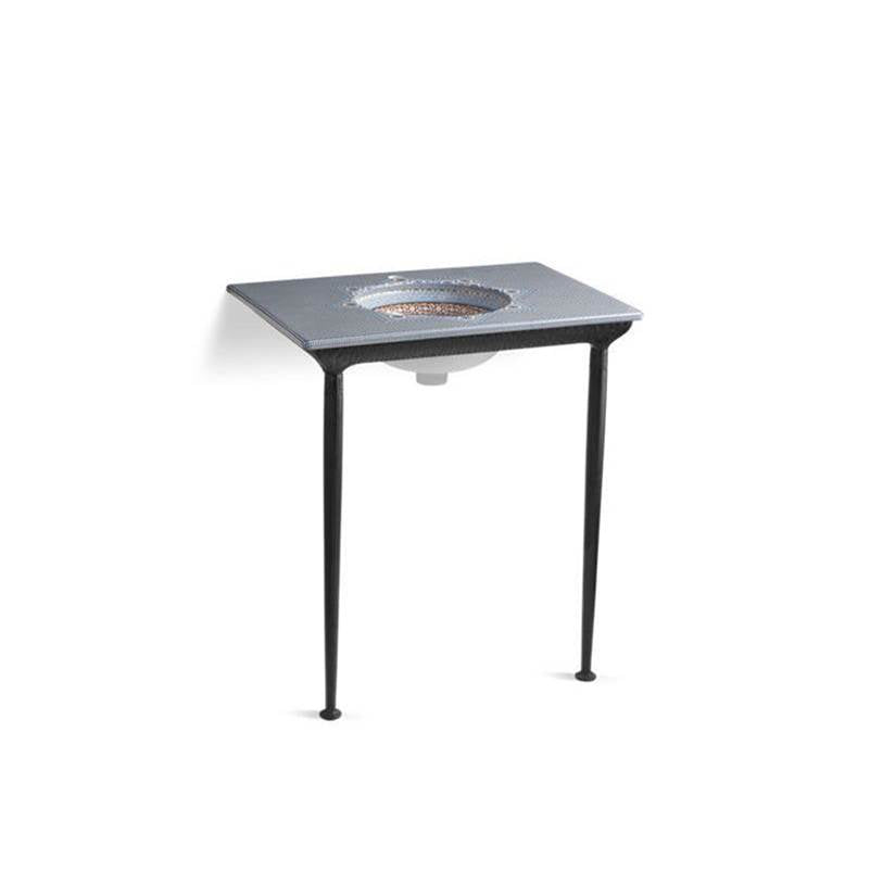Kohler - MarrakeshE Vanity-top with single faucet hole - Biscuit