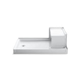 Kohler - Tresham 60'' x 36'' alcove shower base, left drain - White