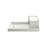 Kohler - Tresham 60'' x 36'' alcove shower base, left drain - Dune