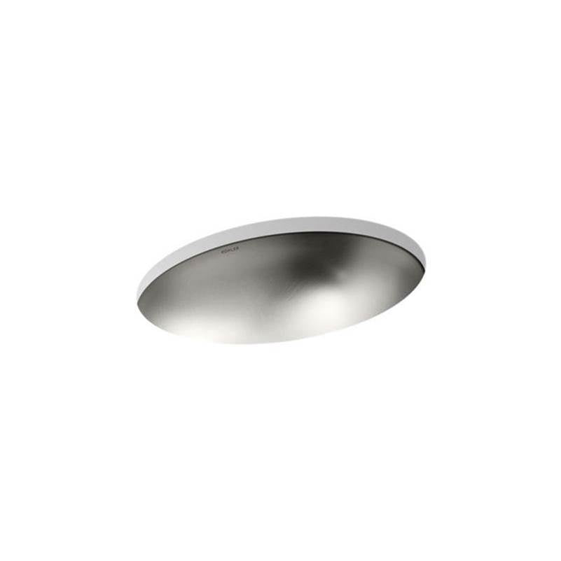 Kohler - Rhythm 23-1/4'' oval undermount bathroom sink, no overflow