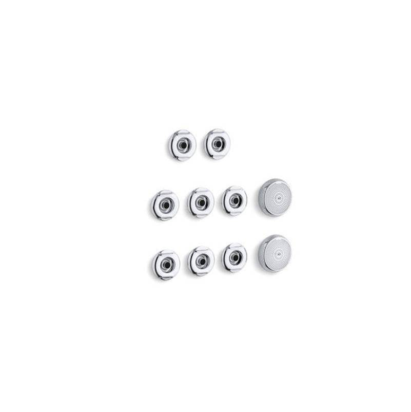 Kohler - RiverBath Whirlpool trim kit - Polished Chrome