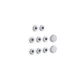 Kohler - RiverBath Whirlpool trim kit - Polished Chrome