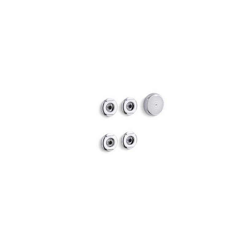 Kohler - Flexjet Whirlpool trim kit with four jets - Polished Chrome
