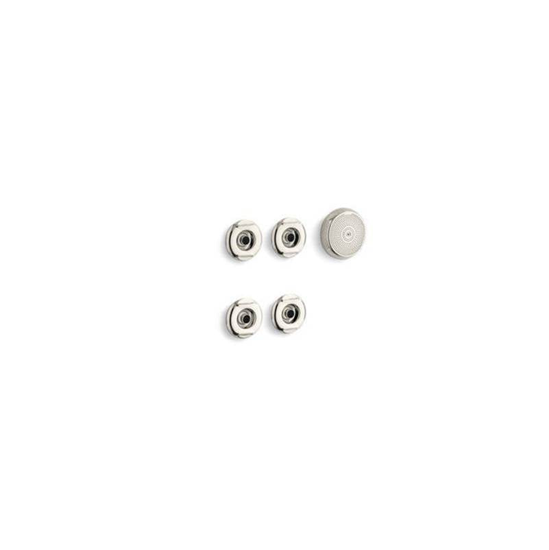 Kohler - Flexjet Whirlpool trim kit with four jets - Vibrant Polished Nickel