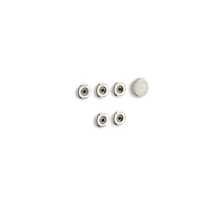 Kohler - Flexjet Whirlpool trim kit with five jets - Vibrant Polished Nickel