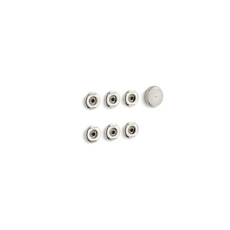Kohler - Flexjet Whirlpool trim kit with six jets - Vibrant Polished Nickel