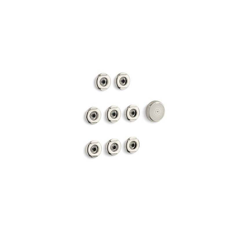 Kohler - Flexjet Whirlpool trim kit with eight jets - Vibrant Polished Nickel