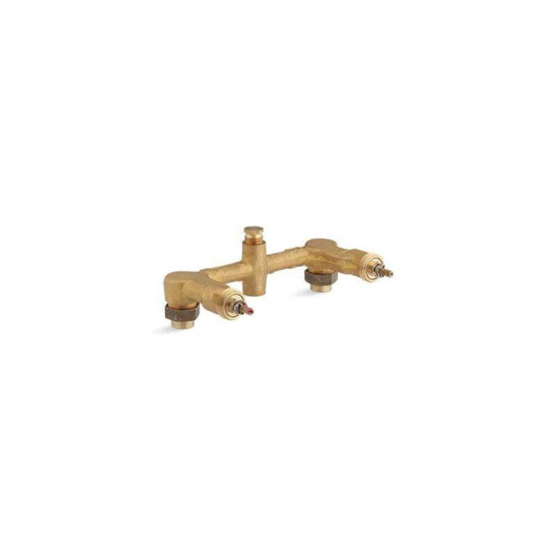 Kohler - Widespread 1/2'' ceramic in-wall two-handle valve system with 8'' centers