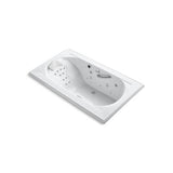 Kohler - Memoirs 72'' x 42'' drop-in Effervescence whirlpool bath - White