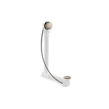 Kohler - Clearflo Cable bath drain with PVC tubing - Vibrant Brushed Bronze