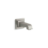 Kohler - Pinstripe Pure Wall-mount bath spout - Vibrant Brushed Nickel