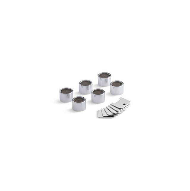 Kohler - 55/64'' female 0.5 gpm vandal-resistant spray; non-aerated - Polished Chrome