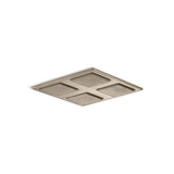Kohler - WaterTile Rain Overhead shower panel with four 22-nozzle sprayheads - Vibrant Brushed Bronze