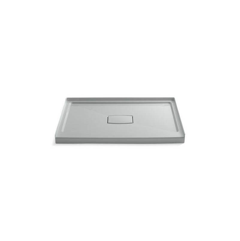 Kohler - Archer 48'' x 36'' alcove shower base, center drain - Ice Grey