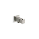 Kohler - Loure Wall-mount handshower holder with supply elbow - Vibrant Brushed Nickel