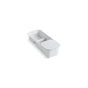 Kohler - Riverby Rinsing colander with cutting board - White