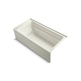 Kohler - Archer 72'' x 36'' alcove bath, right drain - Biscuit