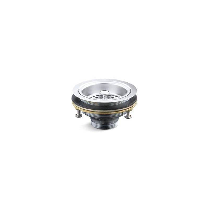 Kohler - Duostrainer Sink drain and strainer basket, less tailpiece - Polished Chrome