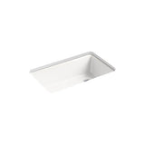 Kohler - Riverby 33'' undermount single-bowl workstation kitchen sink - Sea Salt