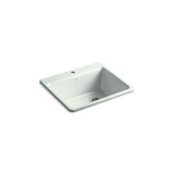Kohler - Riverby 25'' top-mount single-bowl kitchen sink - Sea Salt