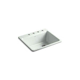 Kohler - Riverby 25'' top-mount single-bowl kitchen sink - Sea Salt