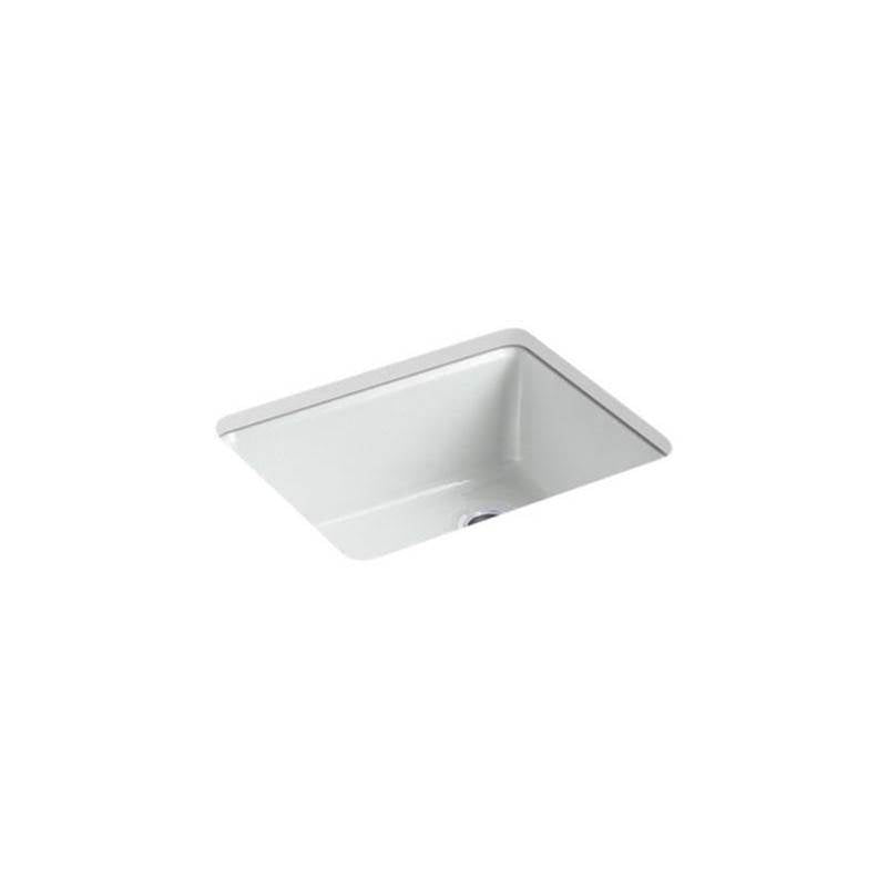 Kohler - Riverby 25'' undermount single-bowl kitchen sink - Ice Grey