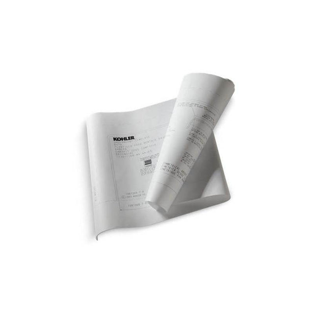 Kohler - Underscore Undermount installation kit for use with Underscore baths, whirlpools, and BubbleMassageE air baths