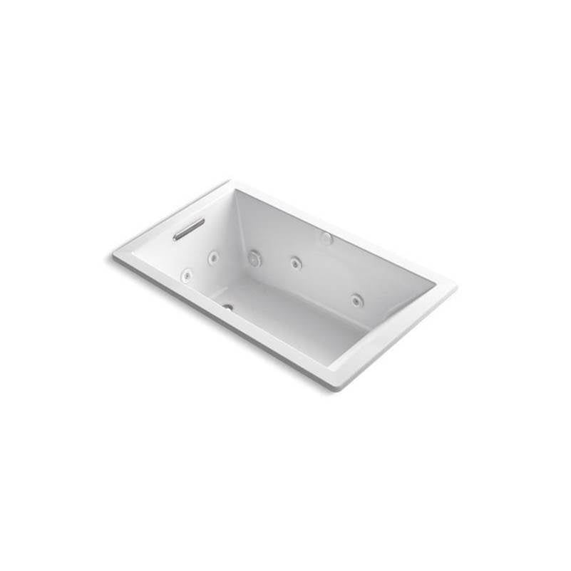 Kohler - Underscore 60'' x 36'' drop-in heated whirlpool bath - White
