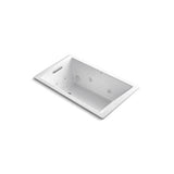 Kohler - Underscore 60'' x 36'' drop-in heated whirlpool bath - White