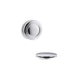 Kohler - PureFloE Traditional push-button bath drain trim - Polished Chrome