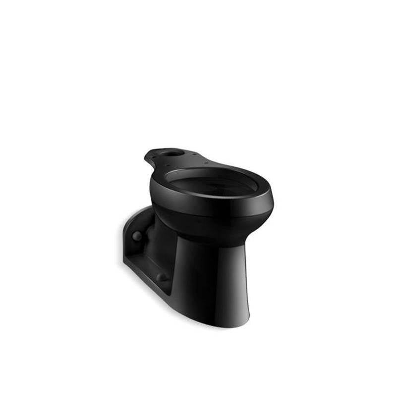 Kohler - BarringtonE Elongated toilet bowl - Black