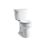 Kohler - Cimarron  Het 10 Ri Toilet, Pb - White