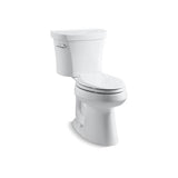 Kohler - Highline Two-piece elongated toilet, 1.28 gpf - White