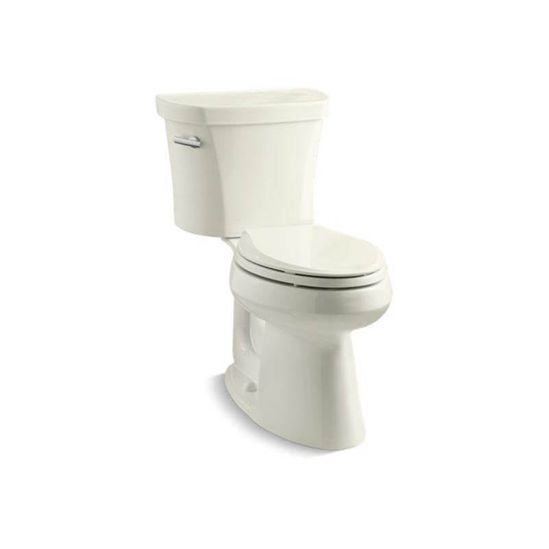 Kohler - Highline Two-piece elongated toilet, 1.28 gpf - Biscuit