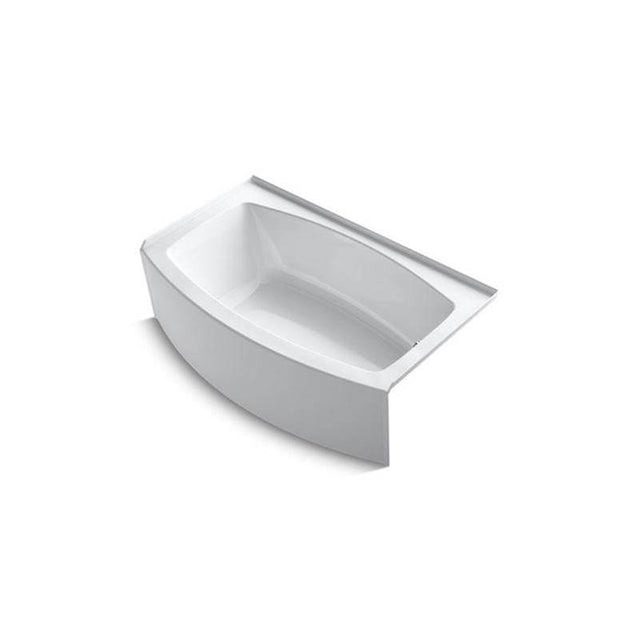 Kohler - Expanse 60'' x 30'' alcove bath, right drain - White