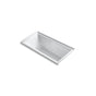 Kohler - Underscore 60'' x 30'' drop-in/alcove heated whirlpool bath, right drain - White