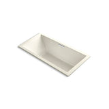 Kohler - Underscore 72'' x 36'' drop-in bath - Biscuit
