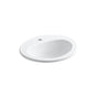 Kohler - Pennington 20-1/4'' oval drop-in bathroom sink - White