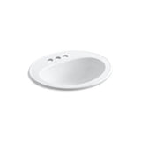 Kohler - Pennington 20-1/4'' oval drop-in bathroom sink - White